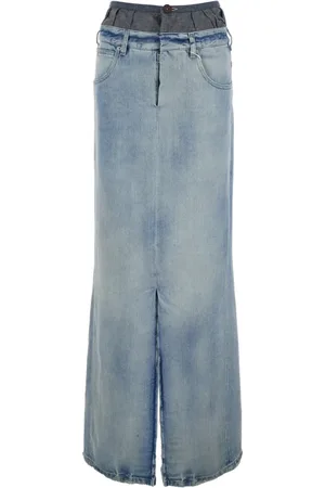 Maison Margiela Donna, Gonne, Blu, S, new