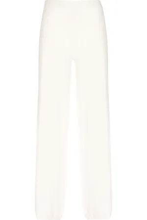 KANGRA CASHMERE Donna, Pantaloni, Bianco, S, new