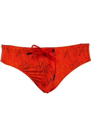 Bikkembergs Uomo, Costumi da bagno, Arancione, S, new