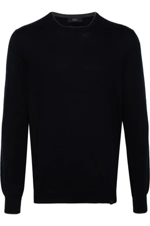 FAY Uomo, Maglie, Nero, M, new
