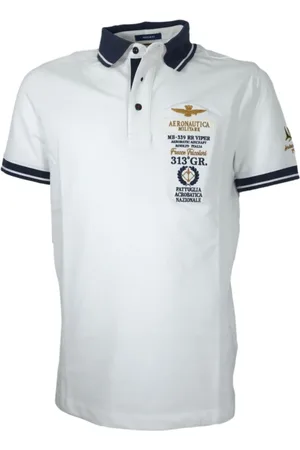 Aeronautica Militare Uomo, Top, Bianco, XL, new