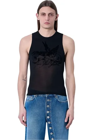 Jean Paul Gaultier Uomo, Top, Nero, XL, new