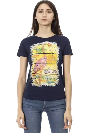 Trussardi Donna, Top, Blu, S, new