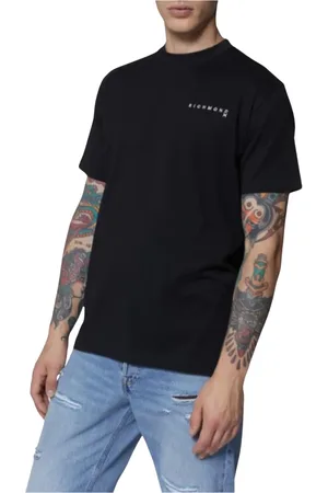John Richmond Uomo, Top, Nero, 2Xl, new