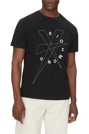 John Richmond Uomo, Top, Nero, XL, new