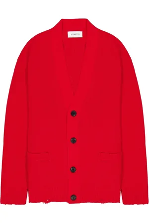 LANEUS Uomo, Maglie, Rosso, S, new