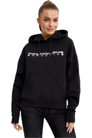 MUGLER Donna, Felpe, Nero, S, new