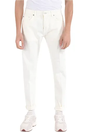 Dondup Uomo, Jeans, Bianco, W38, new