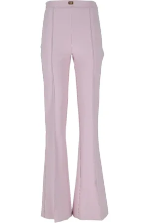 Elisabetta Franchi Donna, Pantaloni, Viola, L, new