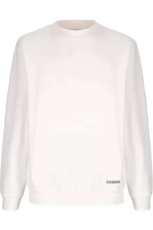 LANEUS Uomo, Felpe, Bianco, S, new