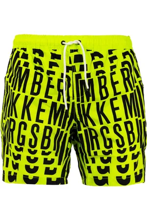 Bikkembergs Uomo, Costumi da bagno, Giallo, L, new