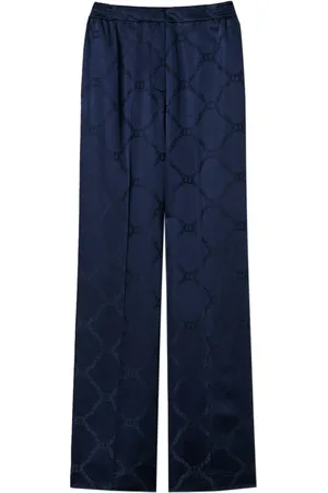 Twin-Set Donna, Pantaloni, Blu, S, new