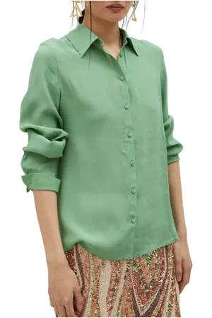 Lola Casademunt Donna, Camicette , Verde, L, new