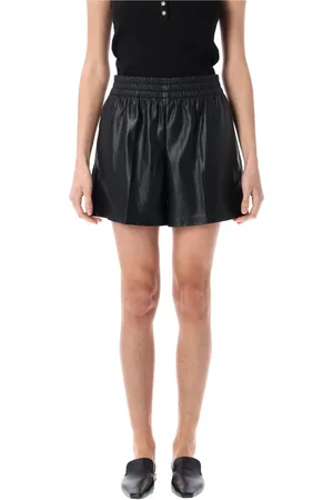 ANINE BING Donna, Pantaloncini, Nero, M, new