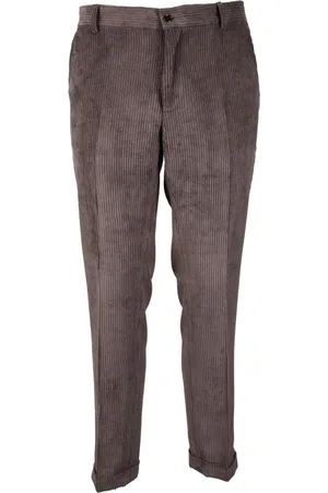 D.A. Daniele Alessandrini Uomo, Pantaloni, Marrone, L, new
