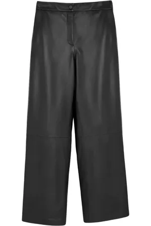 YVES SALOMON Donna, Pantaloni, Nero, L, new