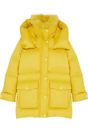 YVES SALOMON Donna, Giacche, Giallo, S, new