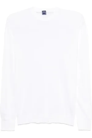 FEDELI Uomo, Maglie, Bianco, M, new
