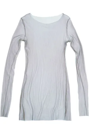 Cortana Donna, Top, Grigio, S, new