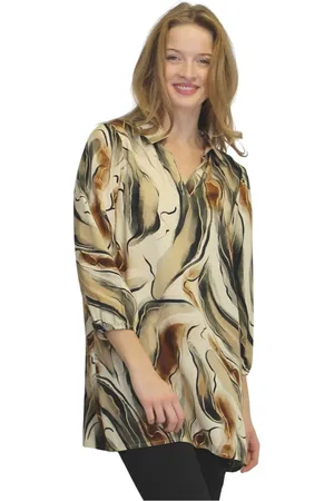 2-Biz Donna, Camicette , Multicolore, L, new