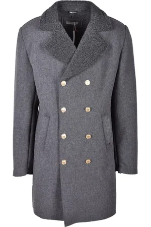 D.A. Daniele Alessandrini Uomo, Cappotti, Grigio, S, new