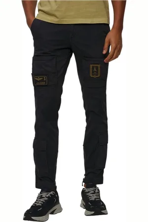 Aeronautica Militare Uomo, Pantaloni, Blu, M, new