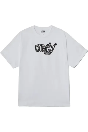 Obey Uomo, Top, Bianco, S, new