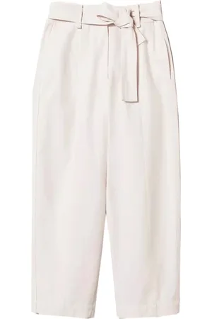 Twin-Set Donna, Pantaloni, Bianco, M, new