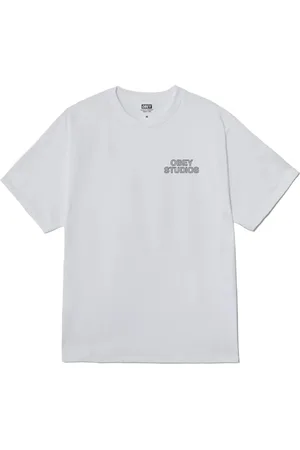 Obey Uomo, Top, Bianco, S, new