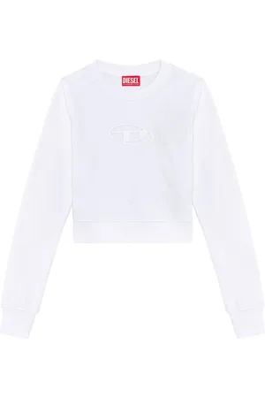 Diesel Donna, Felpe, Bianco, M, new