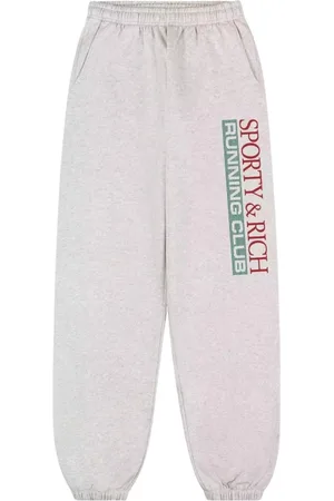 Sporty & Rich Donna, Pantaloni, Grigio, S, new