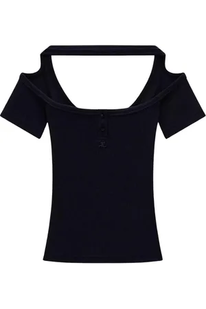 Courrèges Donna, Camicette , Nero, L, new