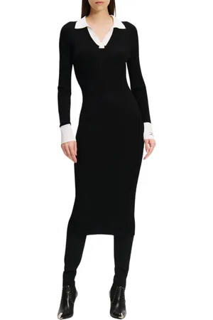 Karl Lagerfeld Donna, Abiti, Nero, L, new