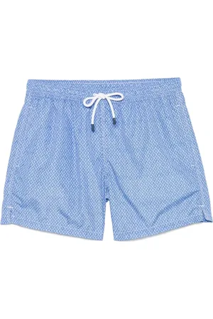 FEDELI Uomo, Costumi da bagno, Blu, S, new
