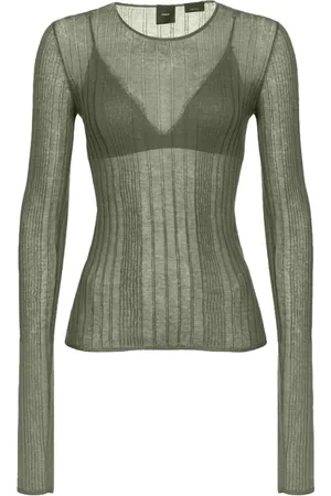 Pinko Donna, Top, Verde, S, new