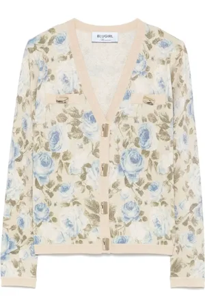 Blugirl Donna, Maglie, Multicolore, M, new