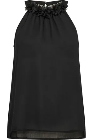 Cream Donna, Top, Nero, M, new