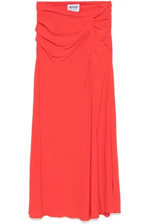 Moschino Donna, Gonne, Rosso, 2Xs, new