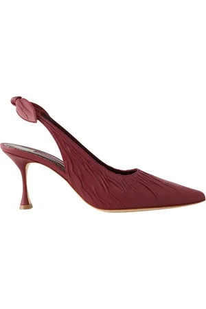 Manolo Blahnik Donna, Scarpe, Rosso, 38 EU, new
