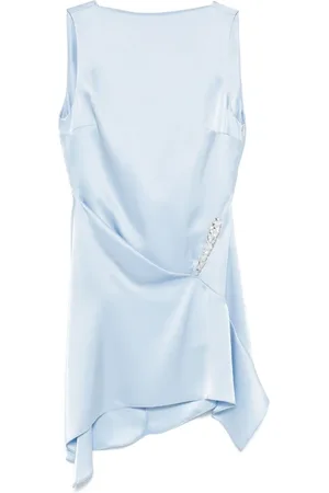 DAVID KOMA Donna, Abiti, Blu, M, new