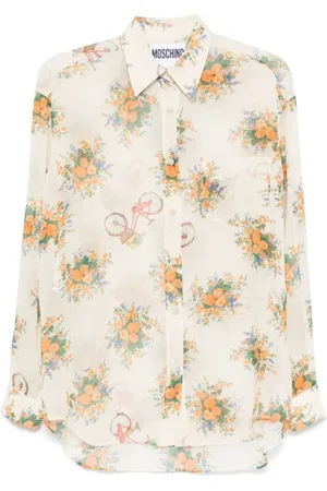 Moschino Donna, Camicette , Multicolore, S, new
