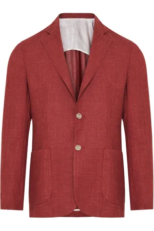 BARBA Uomo, Giacche, Rosso, XL, new