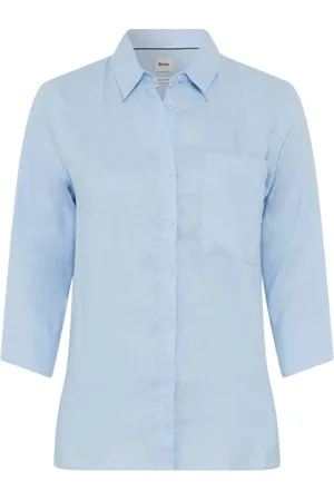 Brax Donna, Camicette , Blu, 2Xl, new