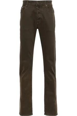 Jacob Cohen Uomo, Pantaloni, Marrone, W33, new