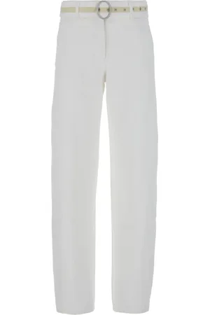 Jil Sander Donna, Pantaloni, Bianco, W25, new
