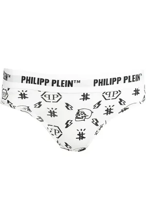 Philipp Plein Donna, Mutande, Bianco, M, new