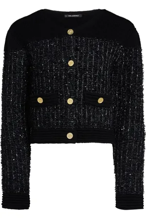 Karl Lagerfeld Donna, Maglie, Nero, S, new
