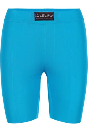Iceberg Donna, Pantaloncini, Blu, M, new