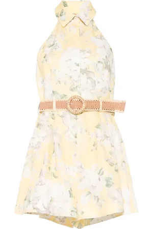 ZIMMERMANN Donna, Jumpsuits, Giallo, L, new