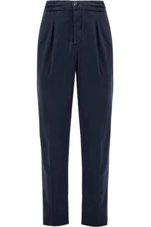 Kiton Uomo, Pantaloni, Blu, W36, new